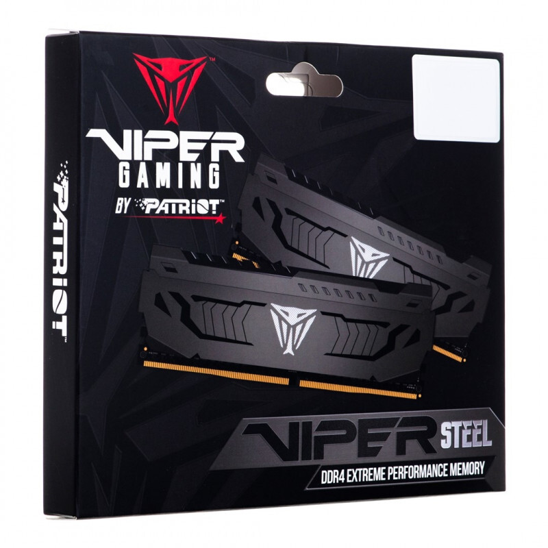 Operatīvā atmiņa PATRIOT Viper Steel Series 32GB 3600MHz DDR4 CL18 KIT of 2x16GB (PVS432G360C8K) - foto 3