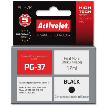Cartouche Activejet AC-37R Ink black (AC-37R)