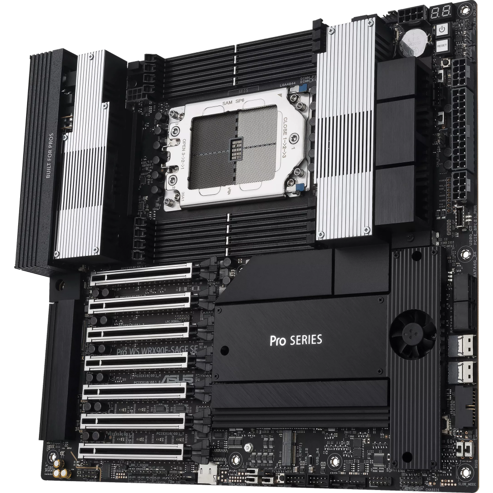 Mātesplate serveriem ASUS PRO WS WRX90E-SAGE SE (PRO WS WRX90E-SAGE SE) - foto 3