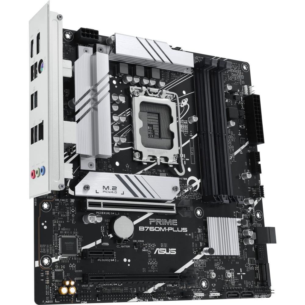 Pamatplate ASUS Intel B760 LGA 1700 micro ATX (PRIME B760M-PLUS) - foto 2