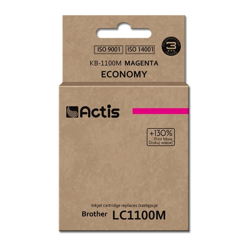 Actis KB-1100M Ink 19 ml for Brother Magenta (KB-1100M)