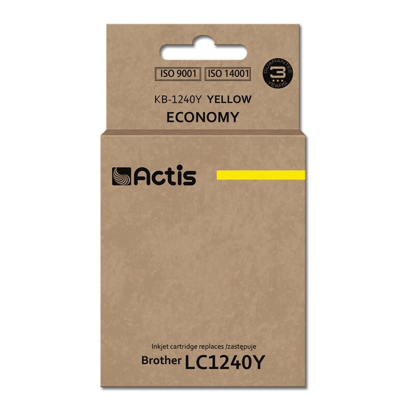 Actis KB-1240Y ink 19 ml for Brother yellow (KB-1240Y)
