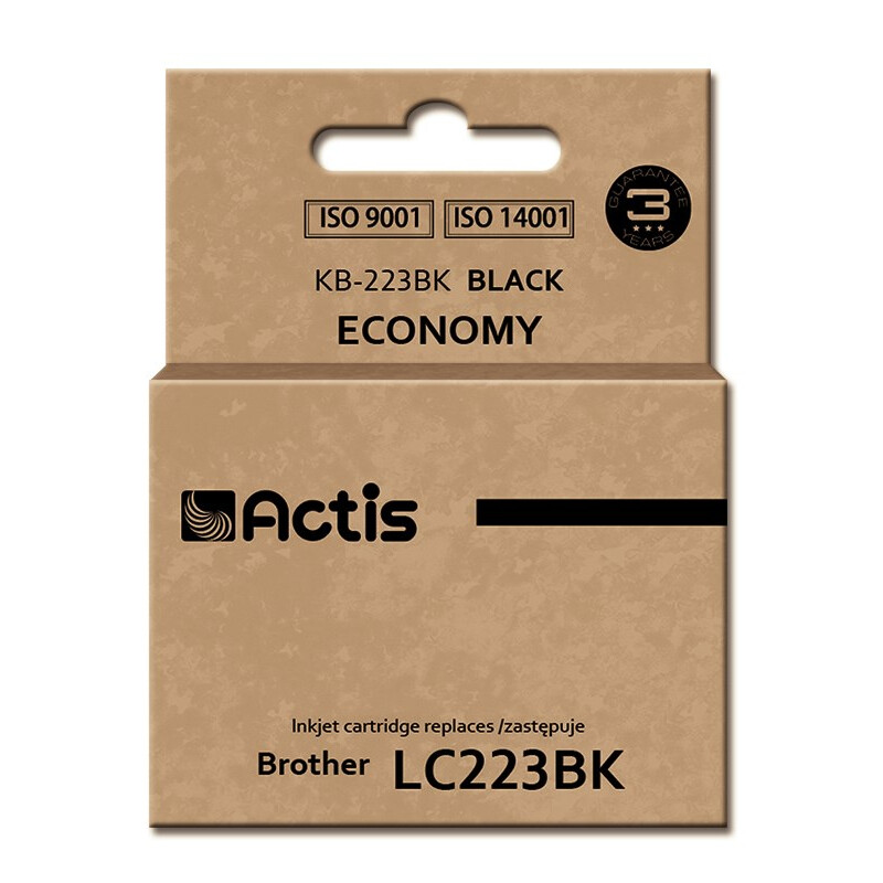 Actis KB-223BK ink 16 ml for Brother black (KB-223Bk)