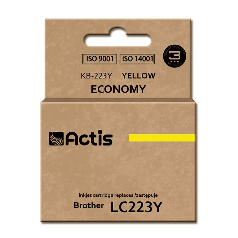 Actis KB-223Y ink 10 ml for Brother yellow (KB-223Y)