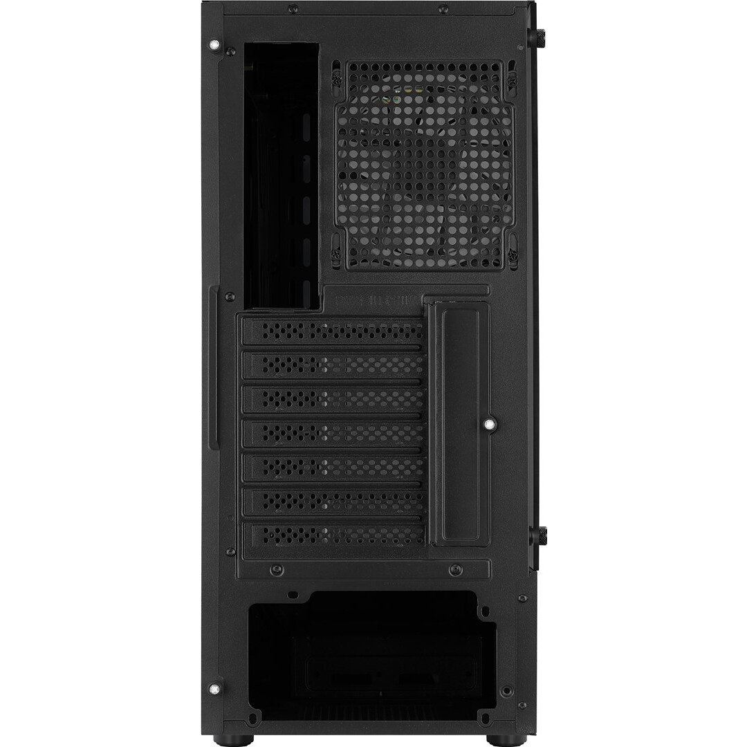 Datoru korpuss Aerocool Bionic Midi Tower Black (AEROPGS-BIONIC-GBKV2) - foto 10