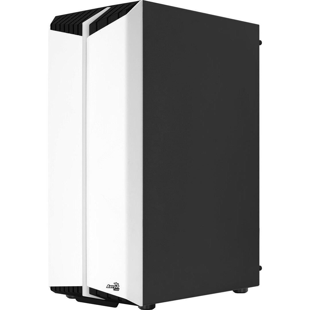 Datoru korpuss Aerocool Bionic Midi Tower White (AEROPGSBIONIC-G-WTV2) - foto 9