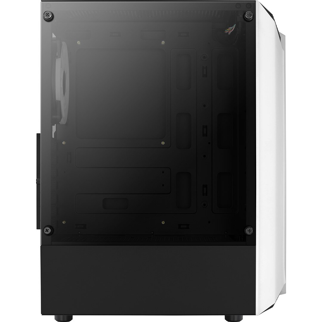 Datoru korpuss Aerocool Bionic Midi Tower White (AEROPGSBIONIC-G-WTV2) - foto 11