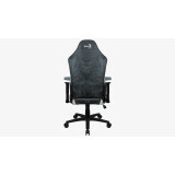 Datorkrēsls Aerocool Crown AeroSuede Blue, Steel (AEROCROWN-STEEL-BLUE)