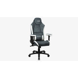 Datorkrēsls Aerocool Crown AeroSuede Blue, Steel (AEROCROWN-STEEL-BLUE)