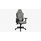 Datorkrēsls Aerocool Crown AeroSuede Stone Grey (AEROCROWN-STONE-GREY)