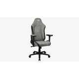 Datorkrēsls Aerocool Crown AeroSuede Stone Grey (AEROCROWN-STONE-GREY)