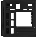 Datoru korpuss Aerocool CS107V2 Mini Tower Black (AEROPGSCS-107-A-V2)