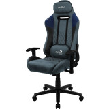 Datorkrēsls Aerocool DUKE AeroSuede Black,Blue (AEROAC-280DUKE-BK/BL)