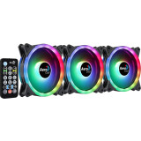 Korpusa dzesētājs Aerocool DUO12PRO Black (AEROPGSDUO12-PRO-ARG)