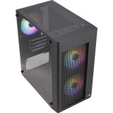 Datoru korpuss Aerocool HEXFORMBKV2 Black (AEROPGS-HEXFORM-GBK2)