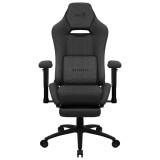 Datorkrēsls Aerocool ROYALASHBK Black (AEROROYAL-ASH-BLACK)