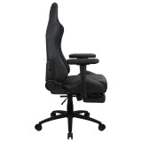 Datorkrēsls Aerocool ROYALSLATEGR Black (AEROROYAL-SLATE-GREY)