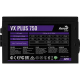 Barošanas bloks AEROCOOL PGS VX-750PLUS 750W (AEROPGSVX-750PLUS-80)