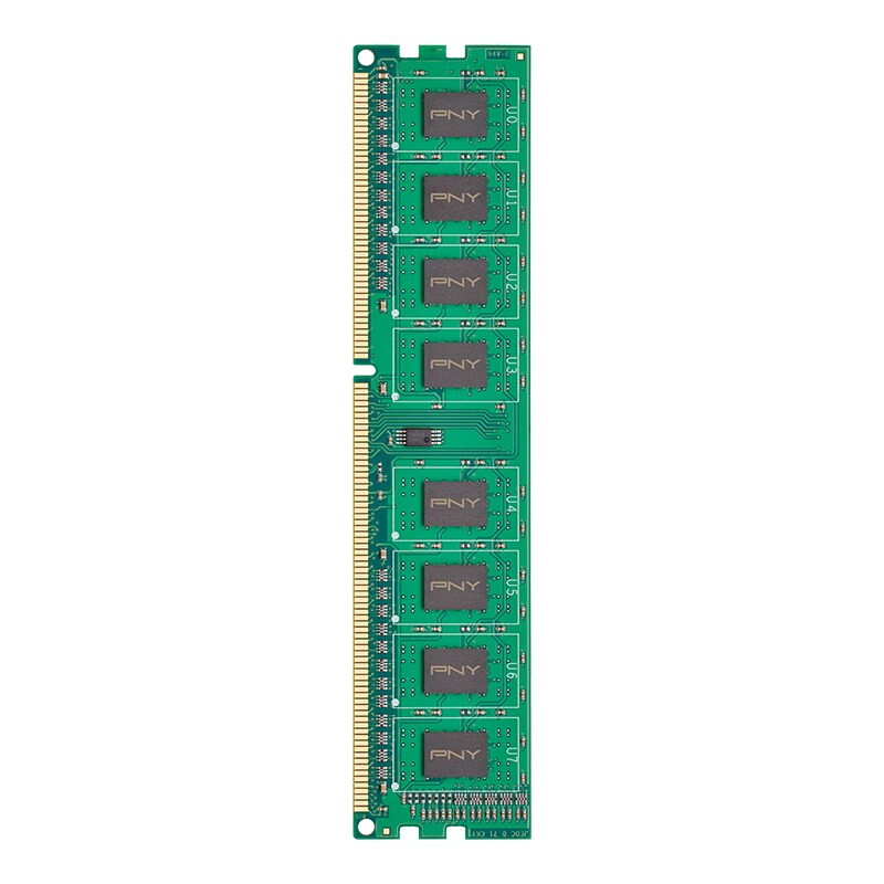 La mémoire vive PNY PC3-12800 8GB 1600MHz DDR3 CL11 (MD8GSD31600-SI)
