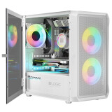 Datoru korpuss Logic PORTOS ARGB Mini Tower White (AM-PORTOS-20-0000000-0002)