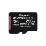 Atmiņas kartes Kingston Canvas Select Plus 256GB micSDXC (SDCS2/256GBSP)
