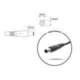 Piederums Mitsu ZM/DEL195462 19.5v 4.62a dell (5ZM019)
