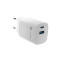 NATEC NATEC RIBERA GAN 1X USB-A + 1X USB-C (NUC-2140)