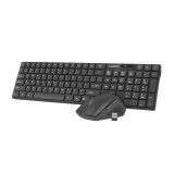 Tastatūra + pele Natec Kit 2in1 Stingray ENG Black (NZB-1440)