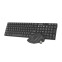 Tastatūra + pele Natec Kit 2in1 Stingray ENG Black (NZB-1440)