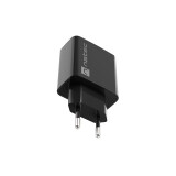 NATEC MAINS RIBERA USB-A 18W BLACK (NUC-2058)
