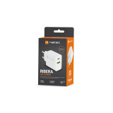 NATEC NETWORK RIBERA USB-A+USB-C PD (NUC-2061)