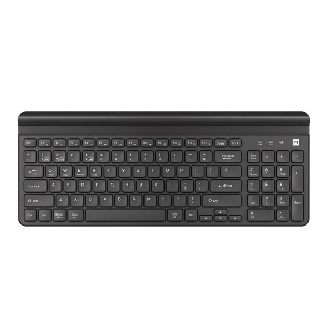 Tastatūra NATEC FELIMARE ENG Black SLIM (PERNATKLA0092) - foto 3