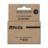 Actis KH-655BKR ink (replacement for HP 655 CZ109AE; Standard; 20 ml; black) (KH-655BKR)