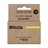Actis KH-655YR ink (replacement for HP 655 CZ112AE; Standard; 12 ml; yellow) (KH-655YR)