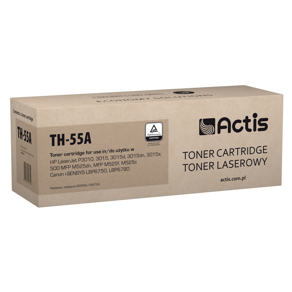 Actis TH-55A toner (replacement for HP 55A CE255A; Standard; 6000 pages; black) (TH-55A)