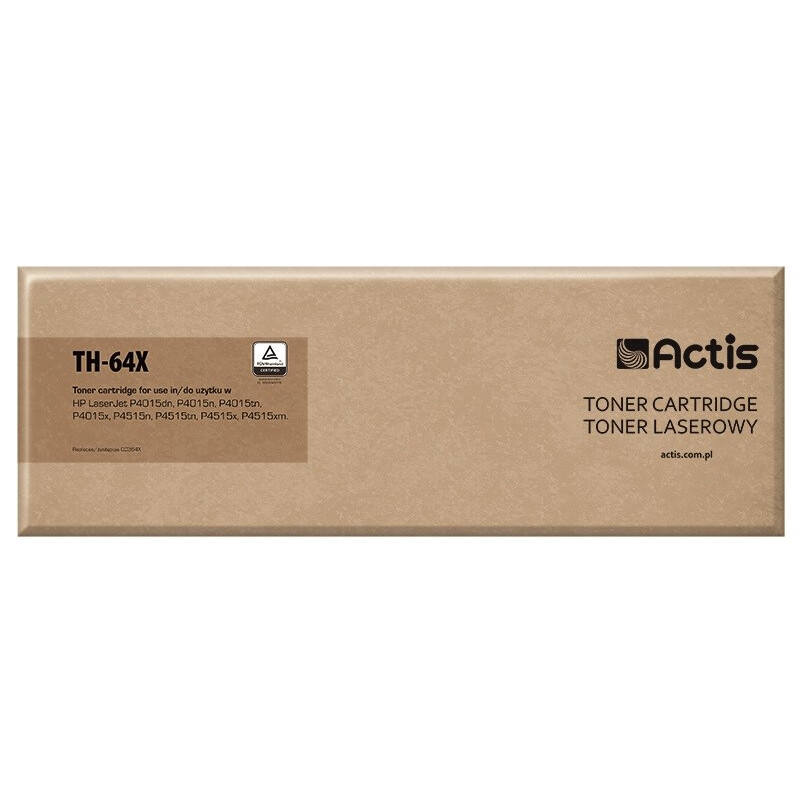 ACTIS TH-64X Toner Cartridge (replacement for HP 64X CC364X; Standard; 24000 pages; black) (TH-64X)