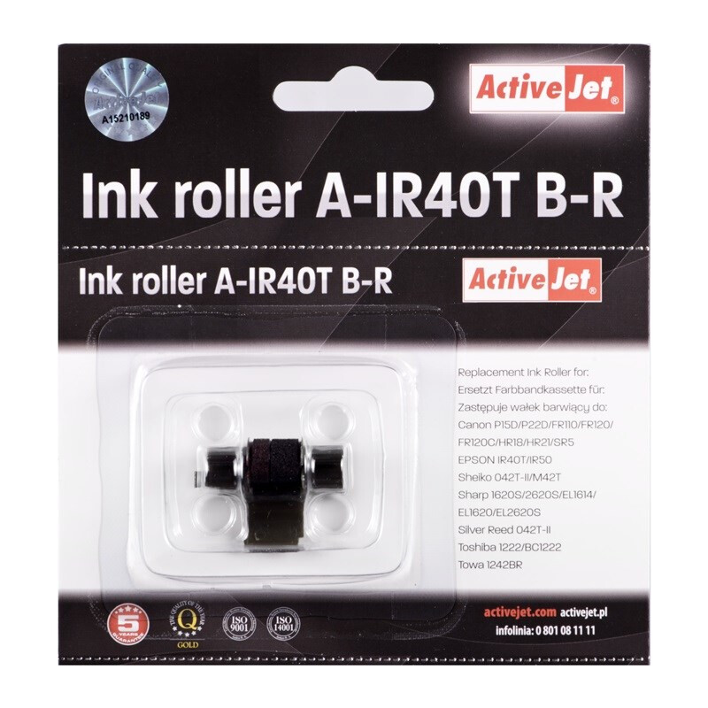 Cartouche Activejet A-IR40T (replacement for Epson IR40T; Supreme; black, magenta, 5 pcs) (A-IR40T) - photo 2