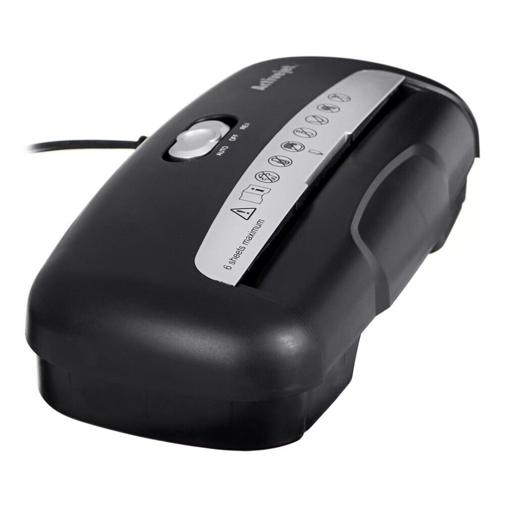Papīra smalcinātājs (šrederis) Activejet ASH-0601S black (ASH-0601S) - foto 4