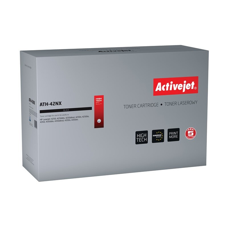 Cartouche Activejet ATH-42NX (replacement for HP 42X Q5942X; Supreme; 20000 pages; black) (ATH-42NX)