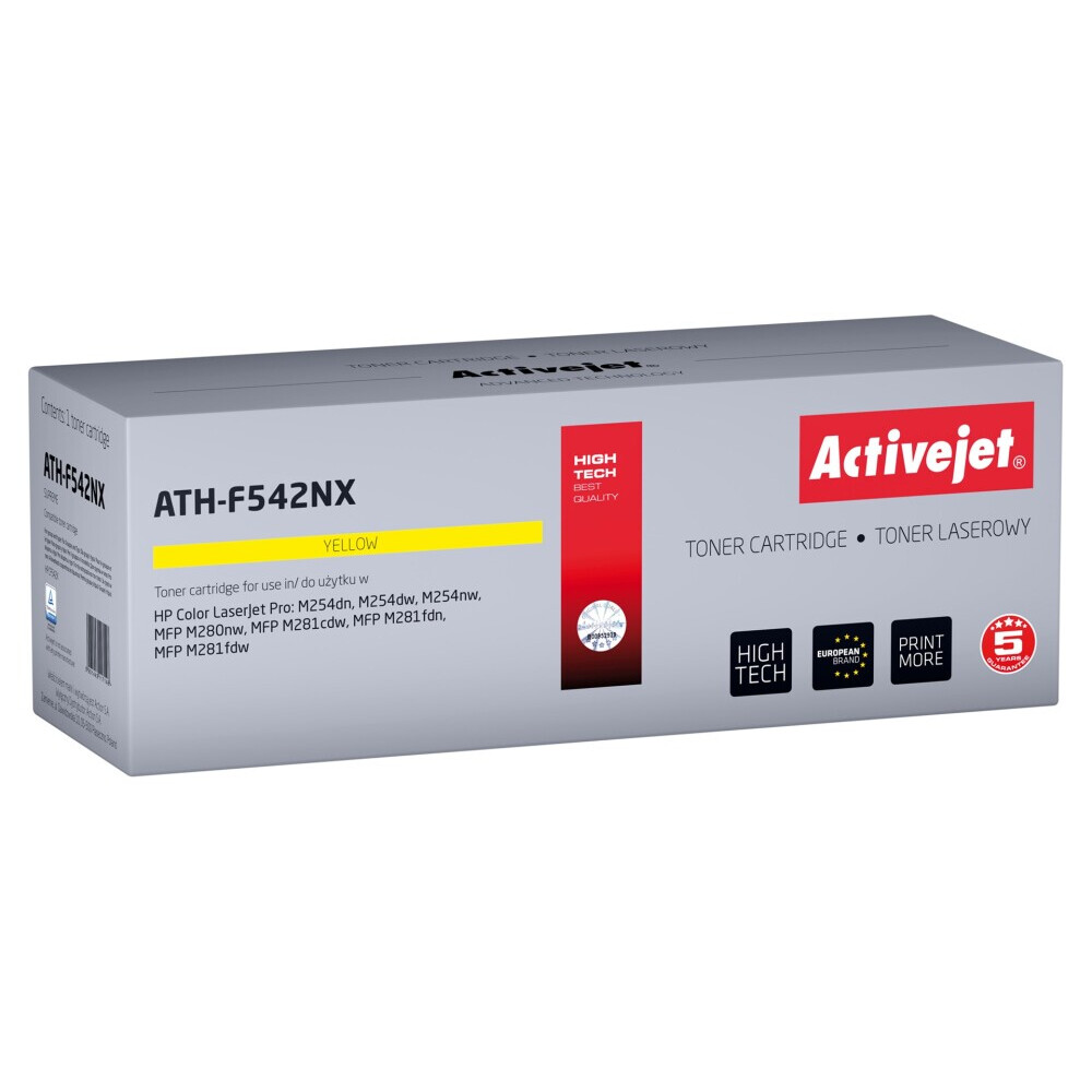 Activejet ATH-F542NX (replacement for HP 540 CF542X; Supreme; 2500 pages; yellow) (ATH-F542NX)