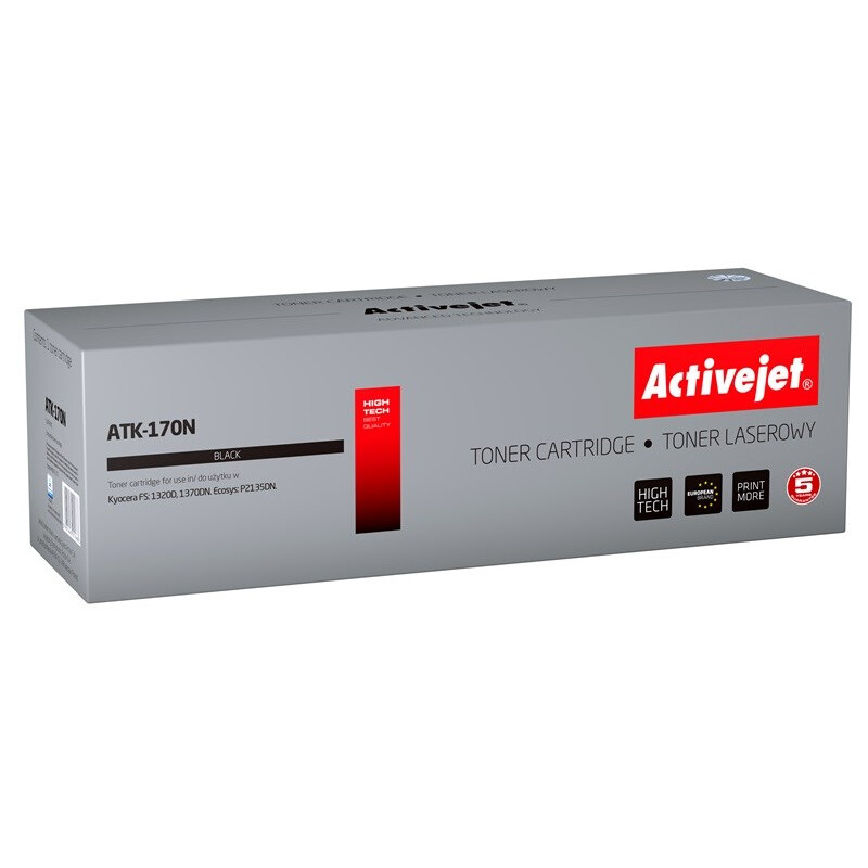 Activejet ATK-170N (replacement for Kyocera TK-170; Supreme; 7200 pages; black) (ATK-170N)