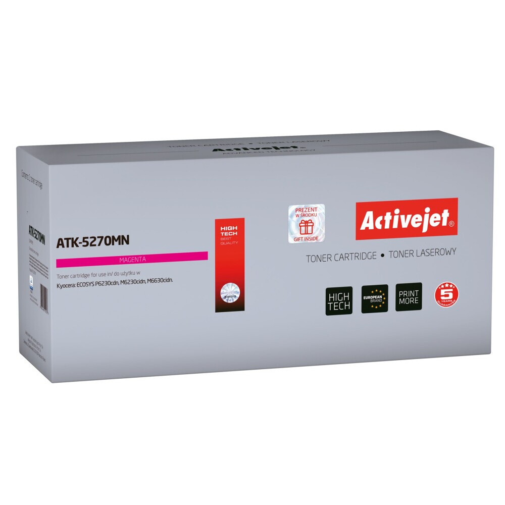 Cartouche Activejet ATK-5270MN (replacement for Kyocera TK-5270M; Supreme; 6000 pages; magenta) (ATK-5270MN)