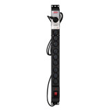 Activejet COMBO 12 socket 3m black (COMBO/12gn/3m/cz)