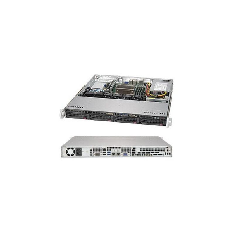 Serveru korpuss Supermicro SuperChassis 813MFTQC-350CB2 (CSE-813MFTQC-350CB2)
