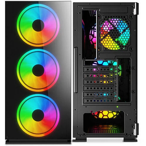 Boitiers PC SAVIO Prime X1 Midi-Tower Black (SAVGC-PRIMEX1) - photo 4
