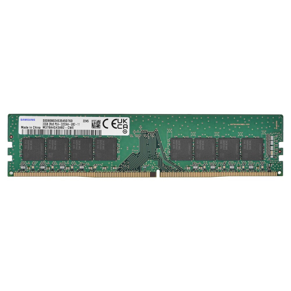 Operatīvā atmiņa Samsung M378A4G43AB2-CWE 32GB DDR4 3200MHz CL22 (M378A4G43AB2-CWE)