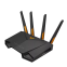 Rūteris (maršrutētājs) ASUS TUF Gaming AX3000 V2 Gigabit Ethernet Dual-band (2.4 GHz / 5 GHz) Black, Orange (KILASUROU0067)
