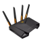 Rūteris (maršrutētājs) ASUS TUF Gaming AX3000 V2 Gigabit Ethernet Dual-band (2.4 GHz / 5 GHz) Black, Orange (KILASUROU0067) - foto 3