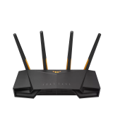 Rūteris (maršrutētājs) ASUS TUF Gaming AX3000 V2 Gigabit Ethernet Dual-band (2.4 GHz / 5 GHz) Black, Orange (KILASUROU0067)