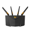 Rūteris (maršrutētājs) ASUS TUF Gaming AX3000 V2 Gigabit Ethernet Dual-band (2.4 GHz / 5 GHz) Black, Orange (KILASUROU0067) - foto 5